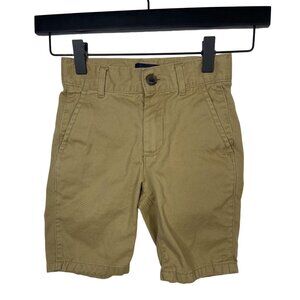The Children’s Place Boys Khaki Chino Shorts Size 6 Slim Fit School Uniform